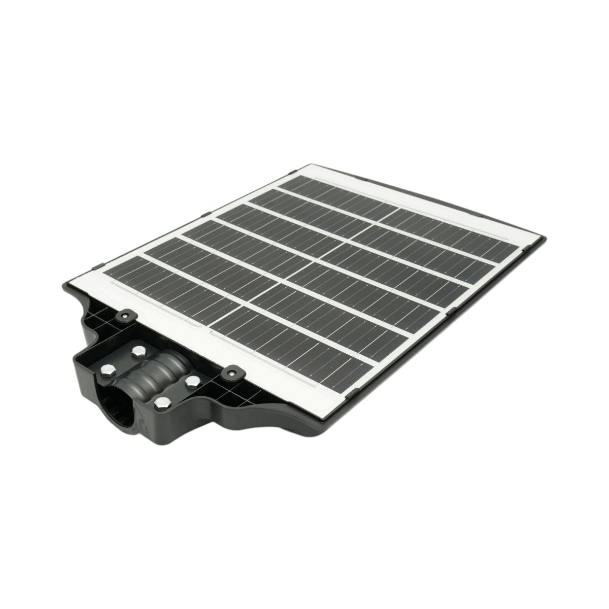 Napelemes LED közvilágítási lámpa 500W 15W napelem panellel, 15000mAh akkumulátor, mozgásérzékelő, távirányító, oszlopra szerelhető IP66 Breckner Germany