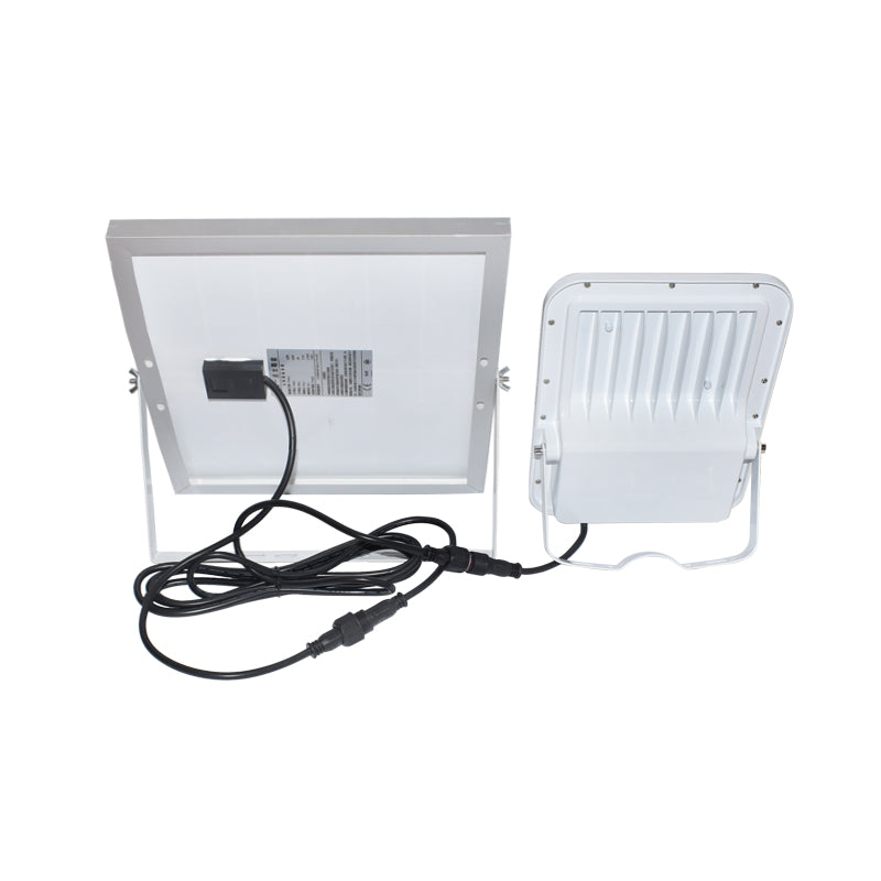 LED reflektor 100W 12W polikristályos napelemmel, LiFePO4 akkumulátor 3.2V/12Ah, 6000K, 700lm IP66 távirányítóval Breckner Germany