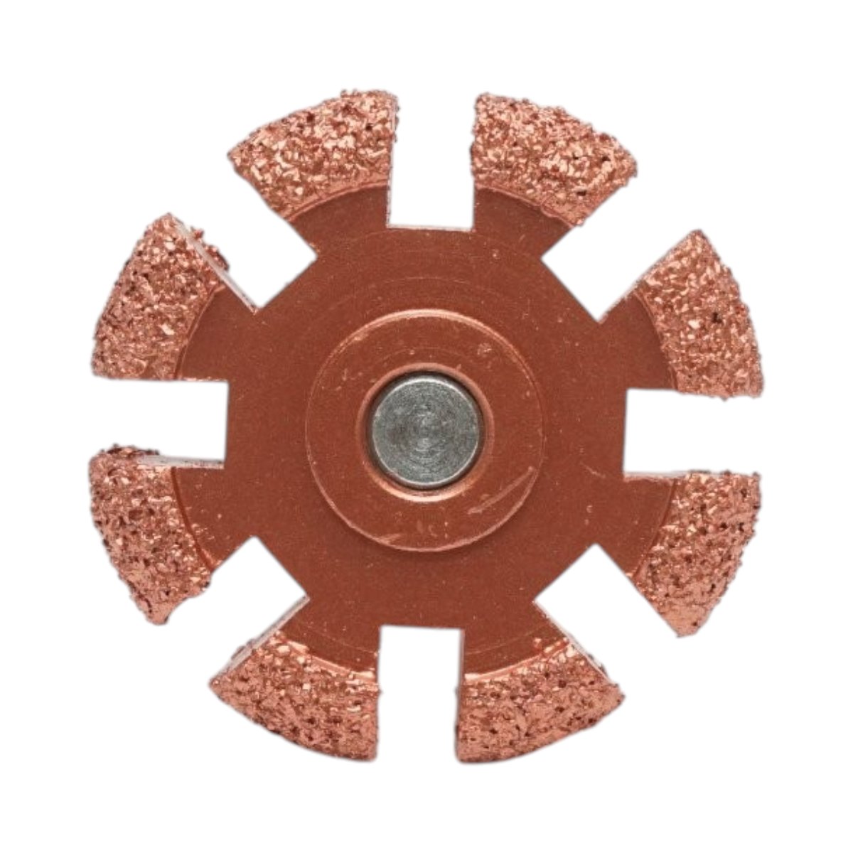 Csiszolókorong gumiabrazív 50x10mm, K36 szemcseméret, hatszögletű szár 3/8 inch