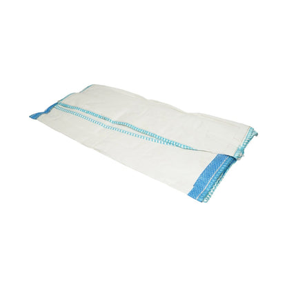 Big bag zsák 95x95x165cm fehér, 1500kg kapacitás, U-Panel típus laminálás nélkül, sík alap, 85cm felső szoknya