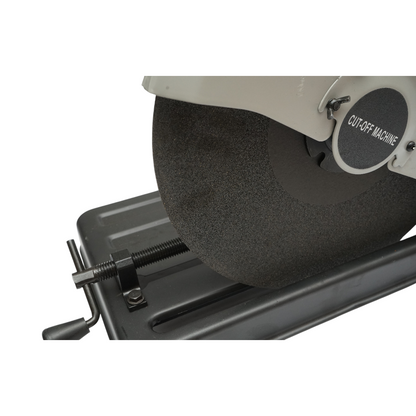 Professzionális fémvágó gép 1800W, 220V, tárcsa 355mm, vágási szög 0-45°