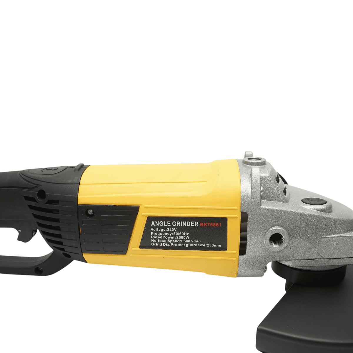 2600 W-os sarokcsiszoló, flex 220 V, 230 mm-es tárcsa, 6500 fordulat/perc Breckner Germany