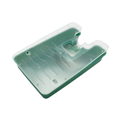Festés és meszelés szett 10cm-es sablonnal, 2 poliészter henger, 1 mikroszálas henger, 1 szivacs henger, 25mm-es ecset, spatula, 8 részes festéktálca Breckner Germany