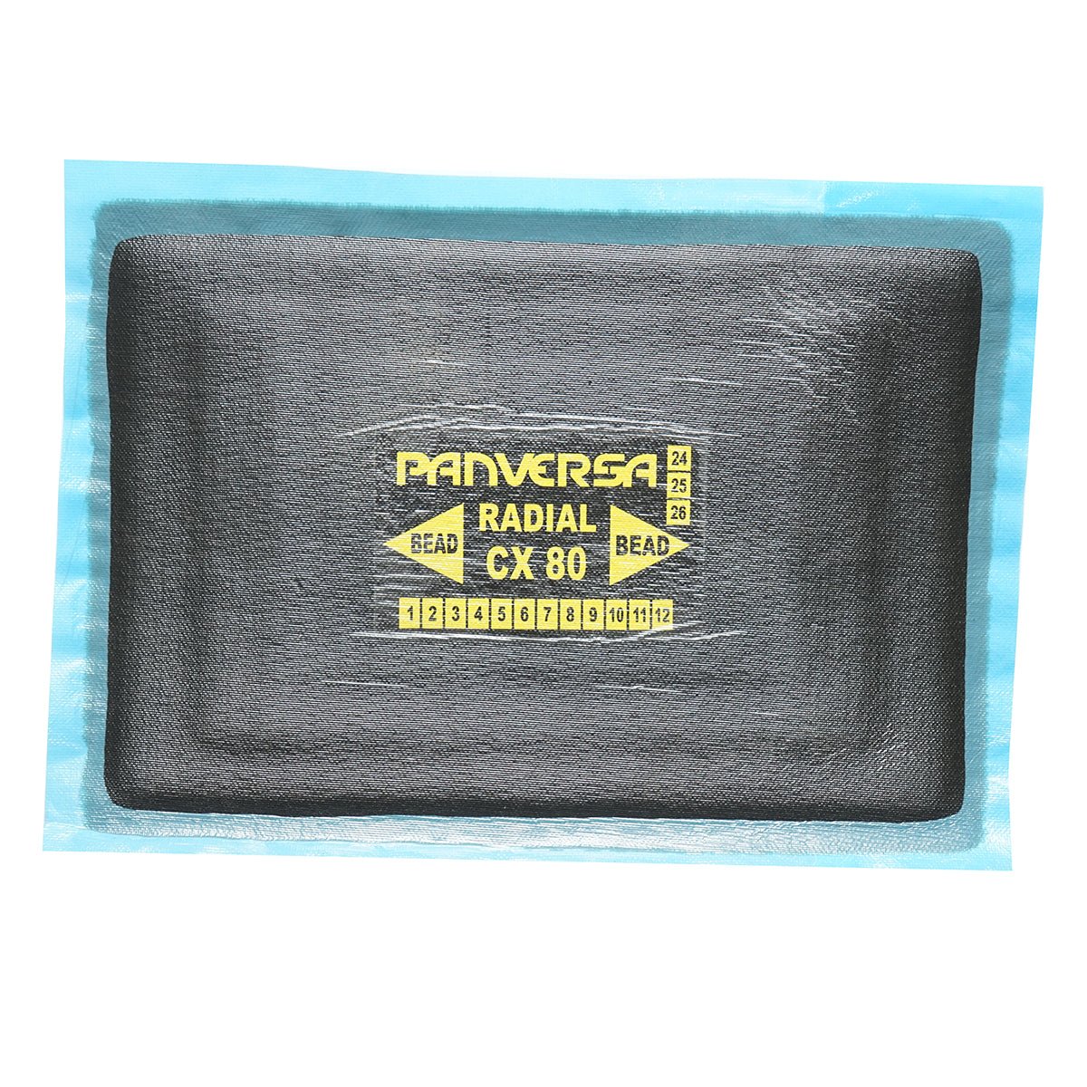 Radiális gumiabroncs vulkanizáló javítófoltok 133x196mm CX-80 Panversa