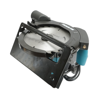 1050 W-os kézi lézeres körfűrész, 220 V, 185 mm-es tárcsa, 0–45°-os vágási szög, 5000 fordulat/perc sebesség
