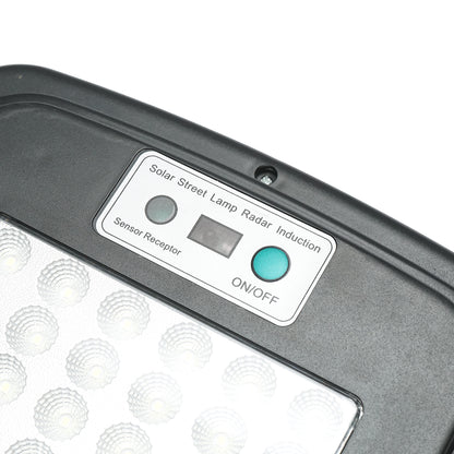 Napelemes LED utcai lámpa 60W, 6500K napelemmel, mozgásérzékelővel és IP65 oszlopra szerelhető Breckner Germany