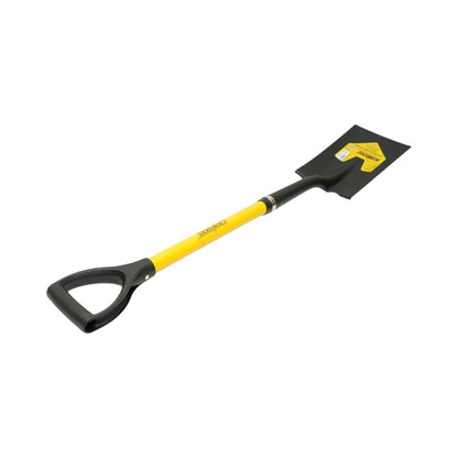 Crownman egyenes acél lapát 175x285x1020mm, üvegszál nyél D fogantyúval