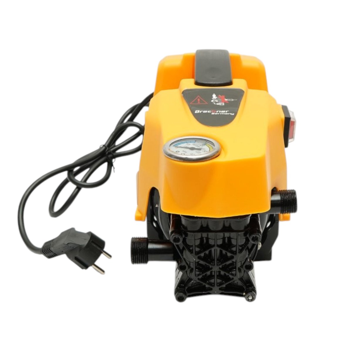 Magasnyomású mosó, sterimo 800W, 220V, 40 bar, 5 L/min vízáramlás pisztollyal, habtartály és 7m tömlővel Breckner Germany
