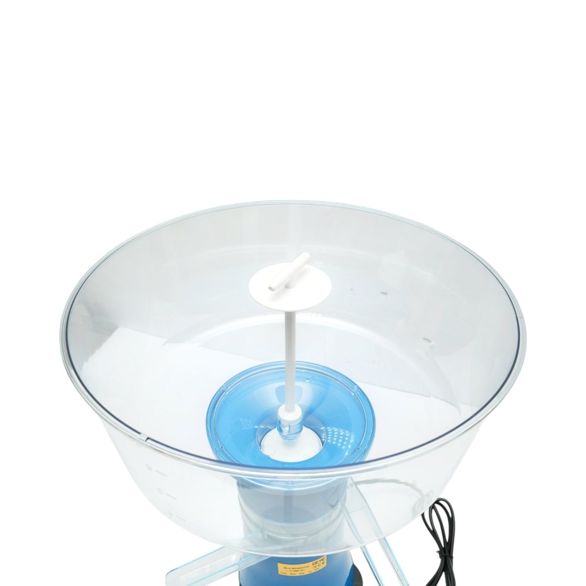 Tejszín vagy automatikus zsírtalanító separator 60W, 220V, műanyag tartály 12L, kapacitás 80 L/h