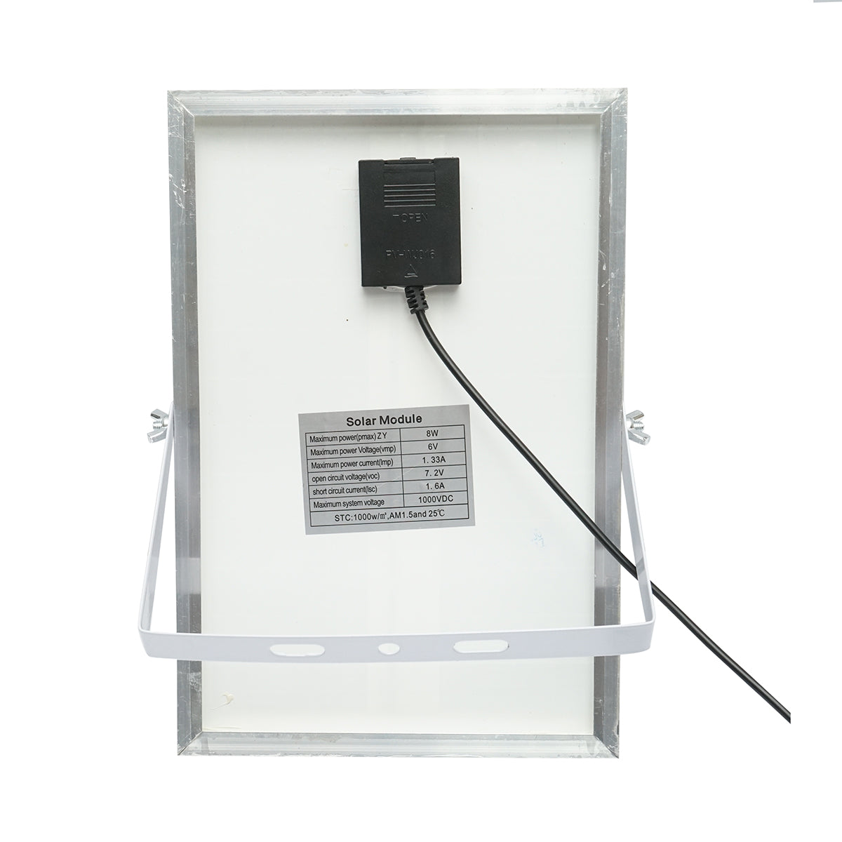 100W ledes reflektor 8W-os napelemmel, 5000mAh akkumulátorral és IP66-os távirányítóval Breckner Germany