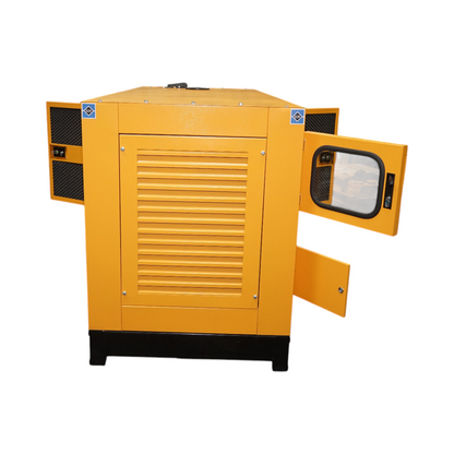Háromfázisú hangszigetelt elektromos generátor 37.5KVA, 230/400V, Ricardo 38kW ZH4105D dízelmotor Breckner Germany