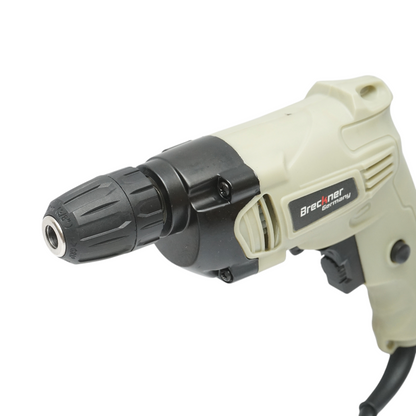 Elektromos fúrógép 400W, 220V, gyors tokmány 10mm, szabályozható fordulatszám 0-4000rpm Breckner Germany