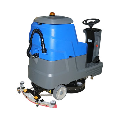Ipari padlótisztító gép 24V/100Ah, 500W, kefe 560mm, lekaparó 1030mm, termelékenység 3500 m²/h