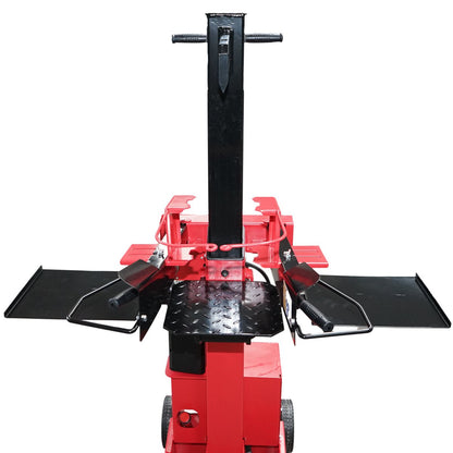 Függőleges faaprító 8T, 3kW 220V, rönkhossz 520mm, átmérő 350mm Breckner Germany