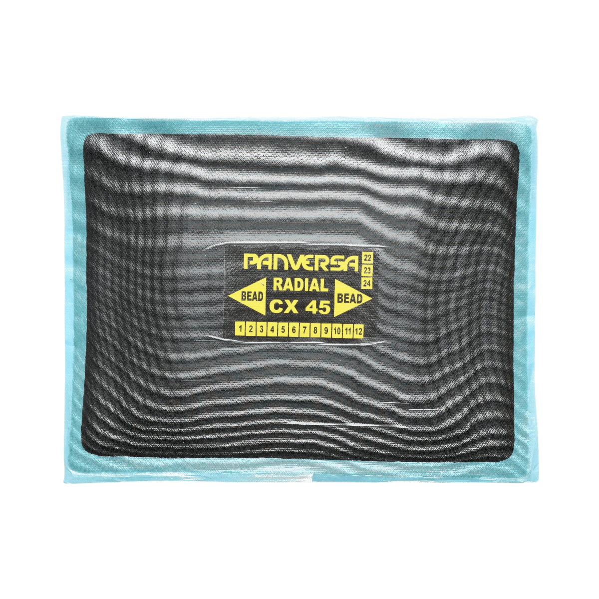 Radiális gumiabroncs vulkanizáló javítófoltok 171x222mm CX-45 Panversa