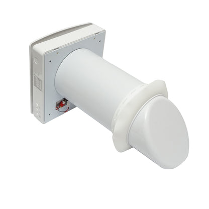 Hővisszanyerő ventilátor 1 helyiséghez, falra szerelhető 50m3/h, 7.8W, Wi-Fi 220V AV-TTWWW5-W