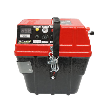 Impulzusgenerátor 6.9 Joule 12-220V 12-220V akkumulátorral 12V, 14A és 20W-os napelemmel