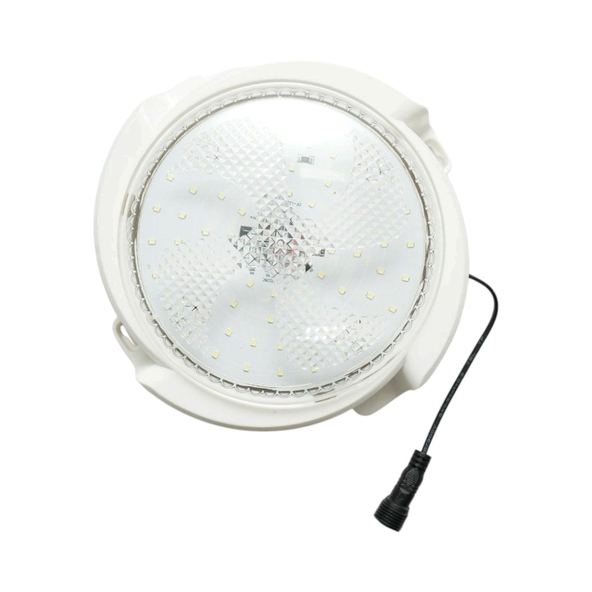 Napelemes LED mennyezeti lámpa 50W, 6500K 3W-os napelem panellel, 1800mAh akkumulátor, mozgásérzékelő és távirányító IP65 Breckner Germany