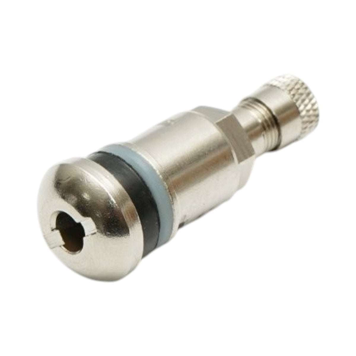 Tubeless kerék szelep 45mm sárgaréz TR413 kromozott MS525AL