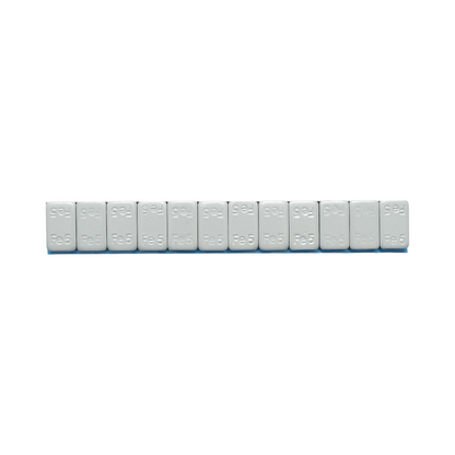 Öntapadós szürke kerékegyensúlyozó ellensúlyok Fe 60g (5gx12 db) 100 szalag/doboz