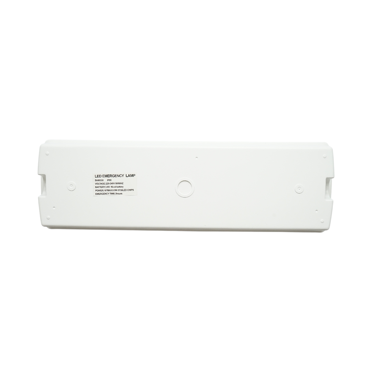 EXIT HIDRANT LED jelzőlámpa 220V, 8W, 1200mAh akkumulátor, 3 órás üzemidő, felületre szerelhető, 4 piktogram tartozék IP65