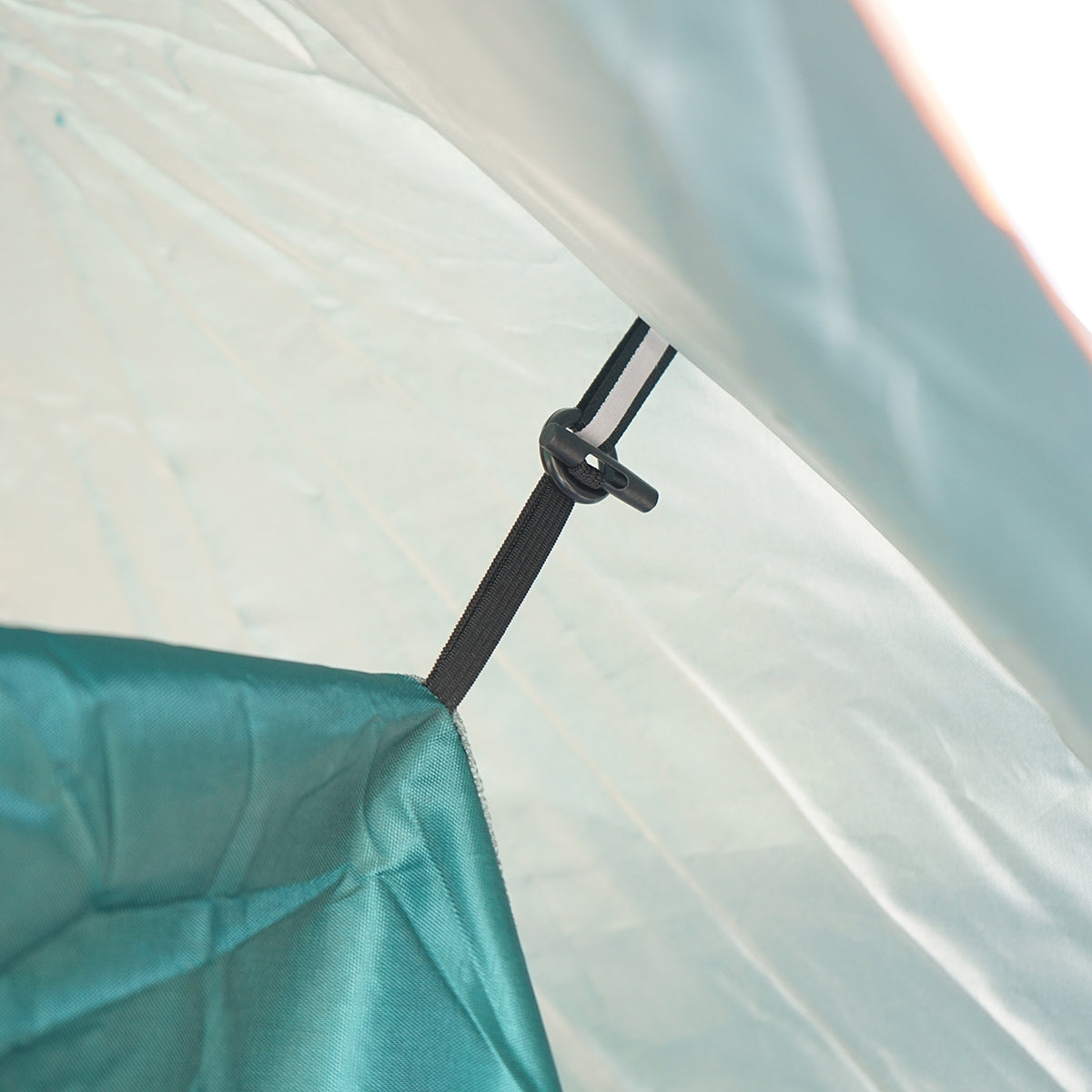 Kemping sátor 2 fő részére, összecsukható, automatikusan felnyitható, vízálló, UV védelemmel és rovarhálóval 210x210x145cm