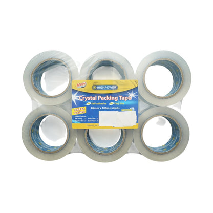 HighPower átlátszó OPP scotch ragasztószalag 48mm x 100m csomagoláshoz