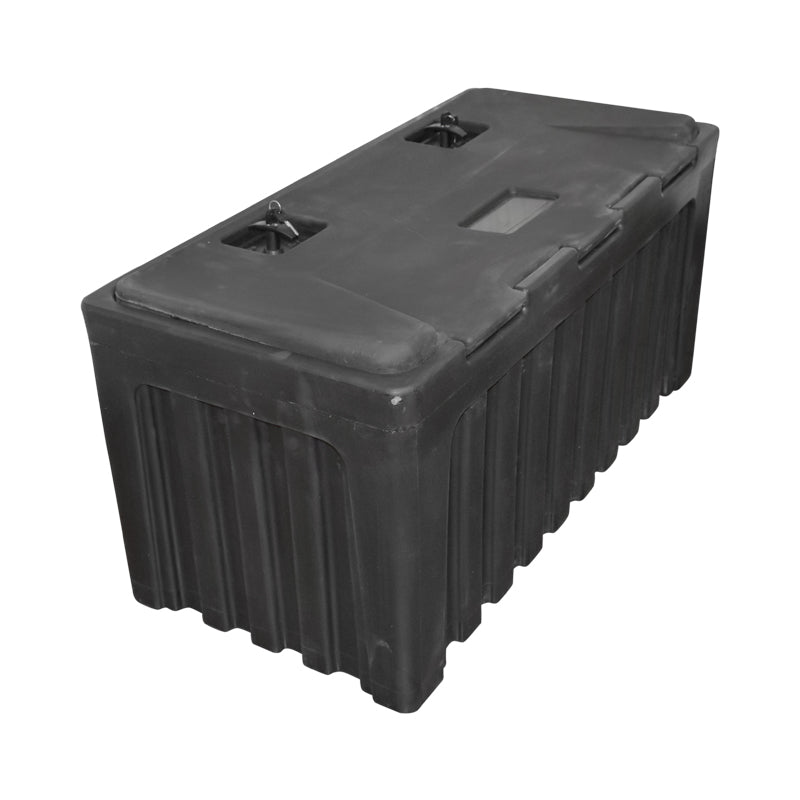 Szerszámosláda állvány nélkül, fekete műanyag 480x470x1000 mm