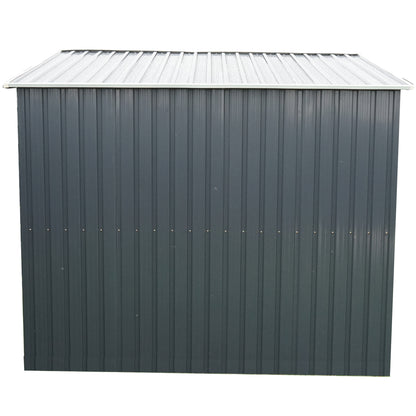 Fém kerti tároló 238x301x214cm