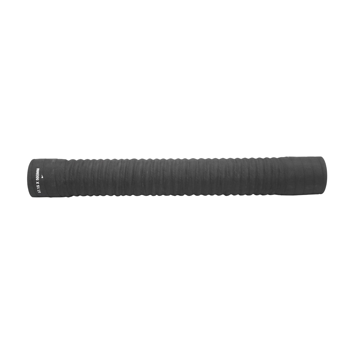 Rugalmas hűtőtömlő int. 57,15x500mm gumiból, textilbetéttel és fémspirállal, 9 Bar Breckner Germany