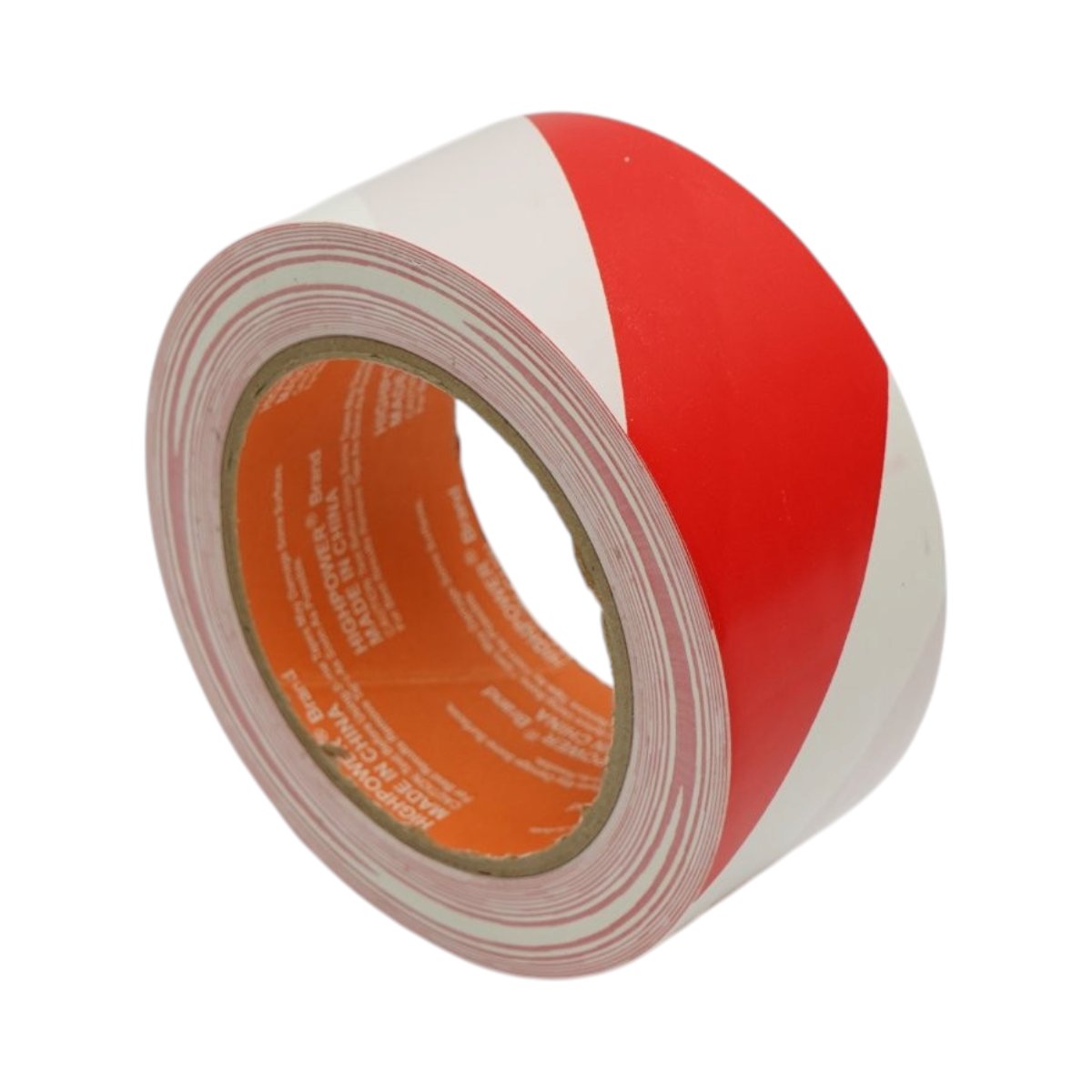 HighPower PVC figyelmeztető és jelölő szalag piros-fehér 48mm x 33m