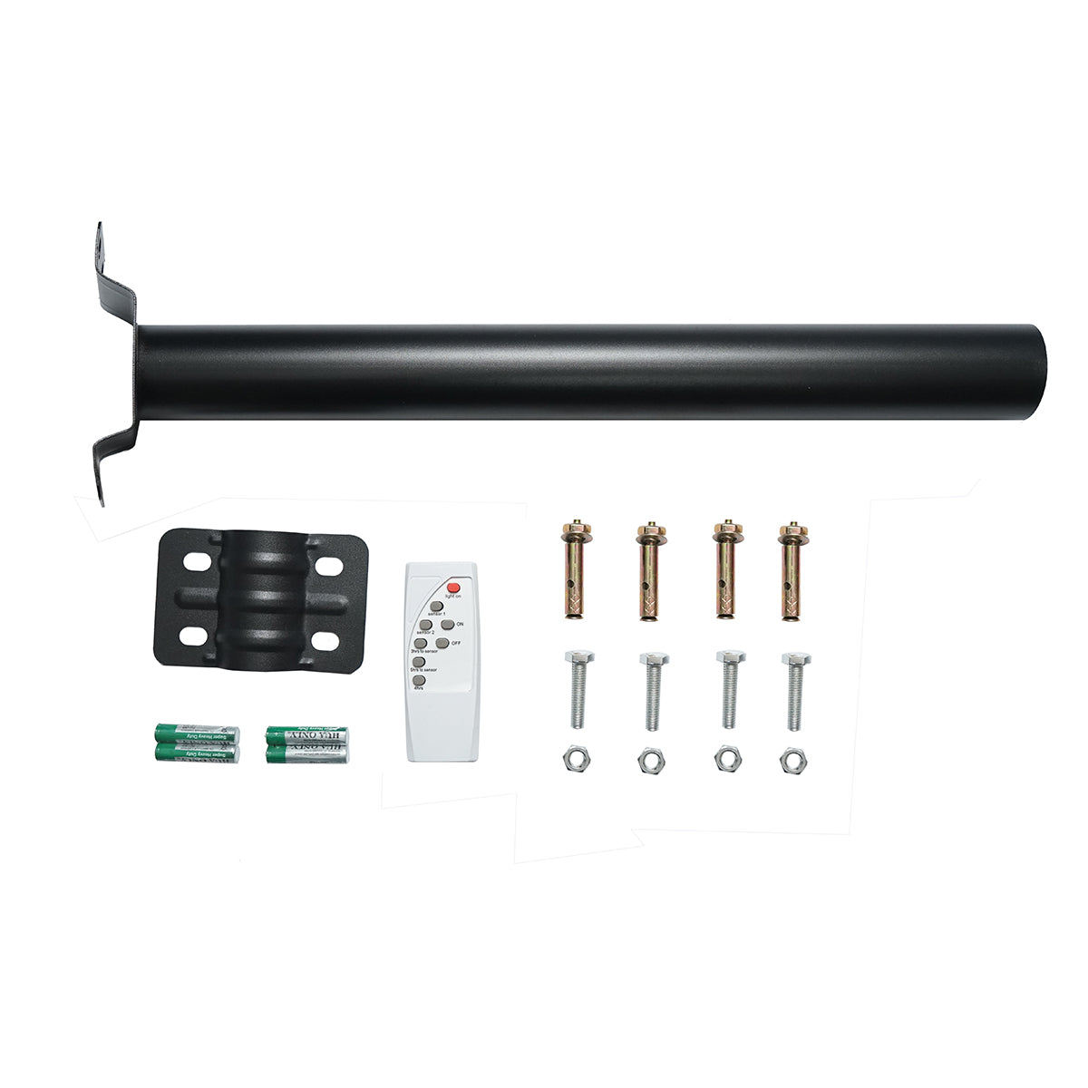 400W LED napelemes utcai lámpa 6500K napelemmel, távirányítóval, mozgásérzékelővel Breckner Germany