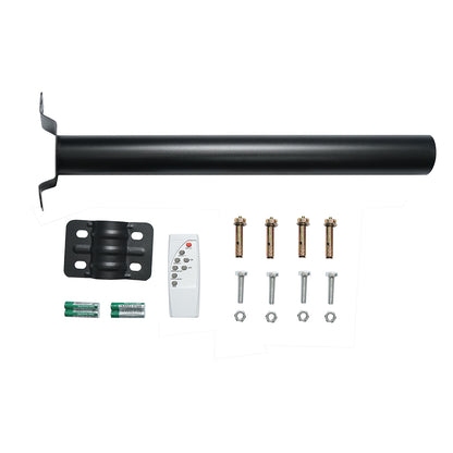 400W LED napelemes utcai lámpa 6500K napelemmel, távirányítóval, mozgásérzékelővel Breckner Germany