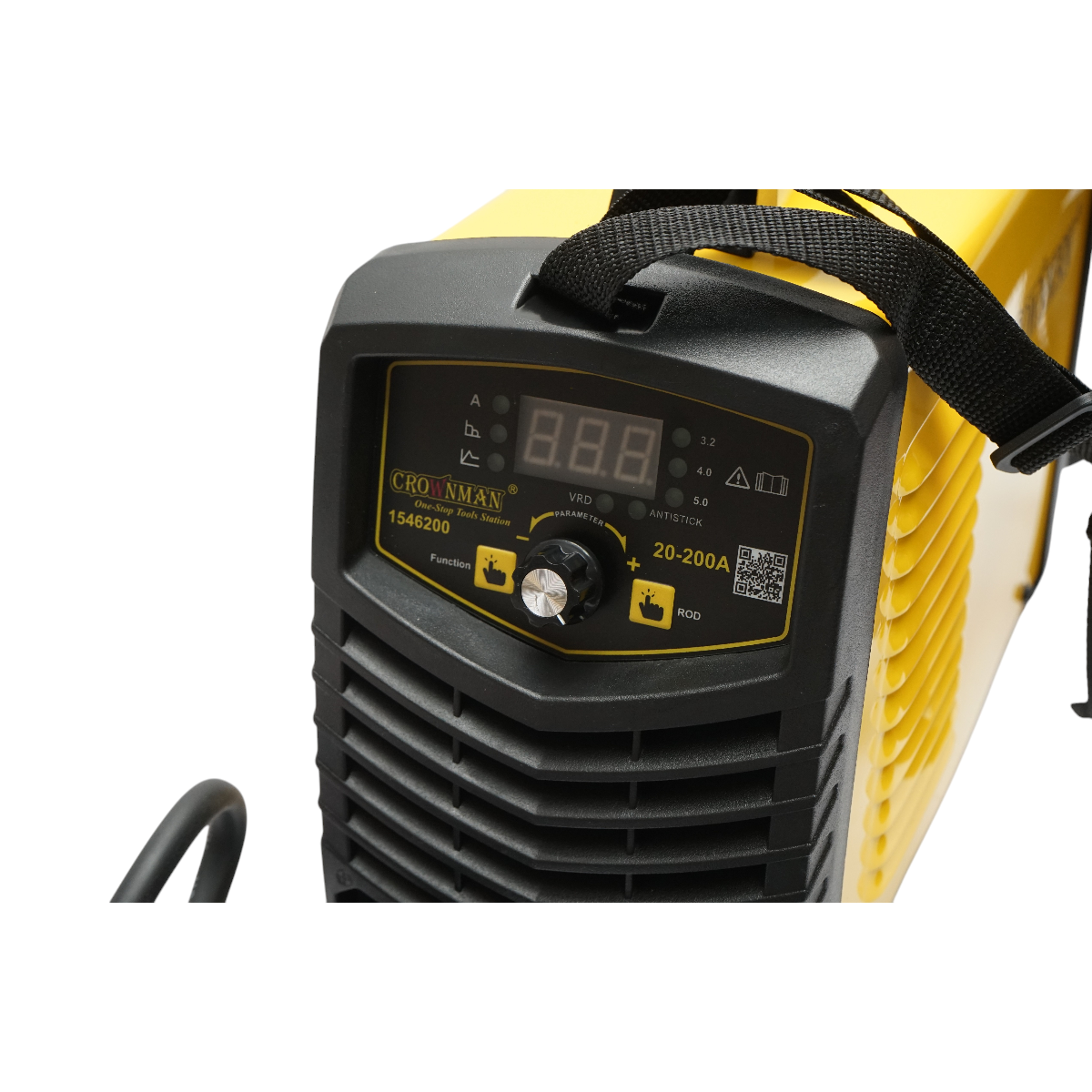 Crownman inverteres hegesztő 20-200A, 220V MMA, 1.6-5mm elektróda Crownman