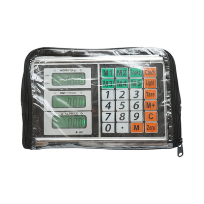 700kg-os vezeték nélküli elektronikus padlómérleg WiFi kijelzővel, 50x60cm platform
