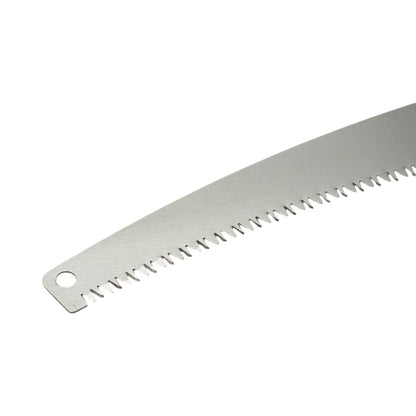 Kerti kézifűrész 350mm, védőburkolat, hajlított acél penge, TPR markolat