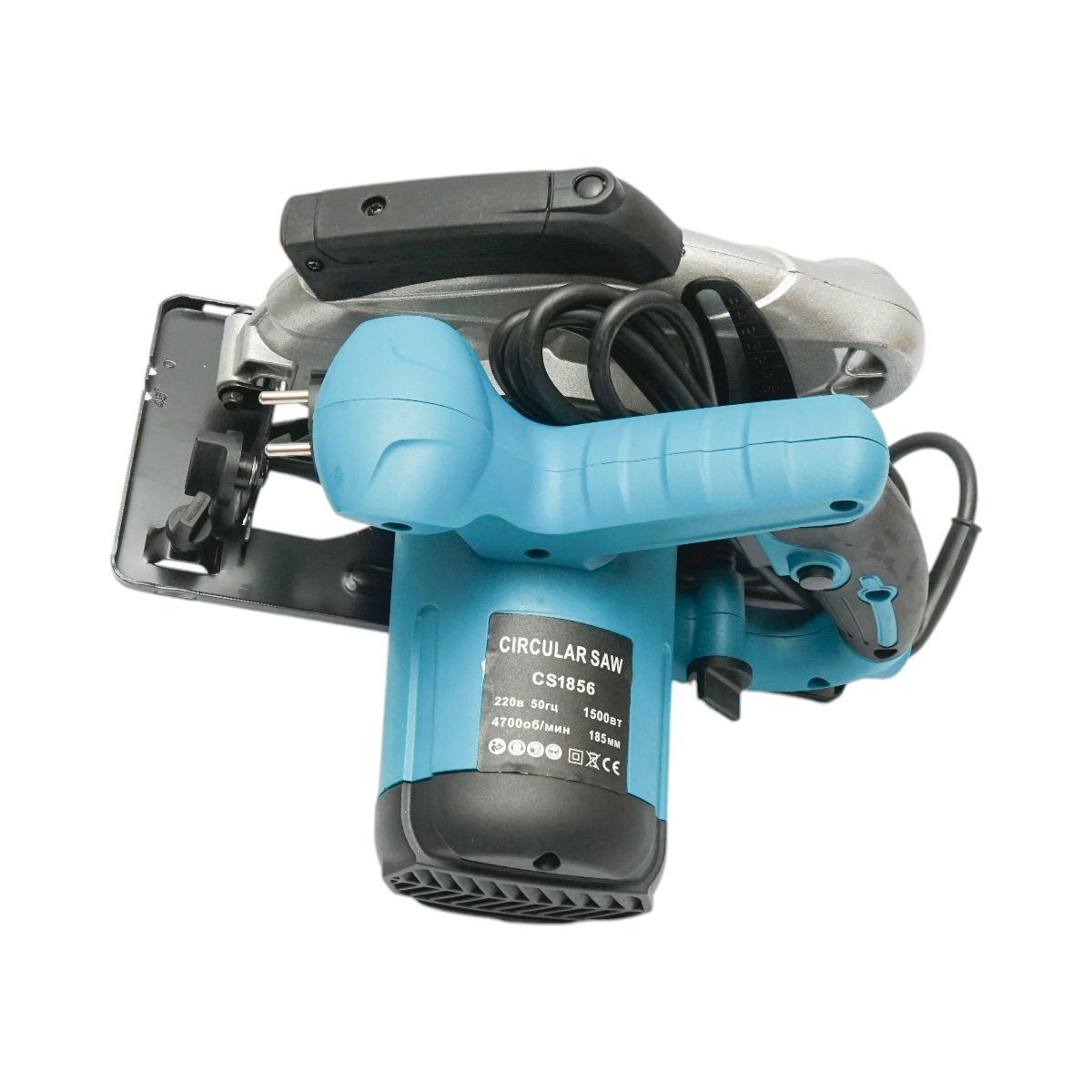 Kézi körfűrész 1500W, 4700rpm 185mm-es tárcsával