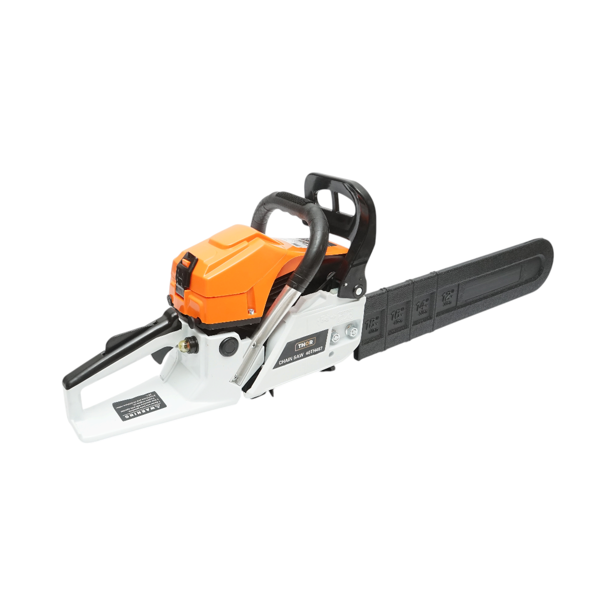 Professzionális benzinmotoros láncfűrész 2 ütemű 58cc, 3.3LE, 8500rpm, 18 inch (450mm) lánc THOR