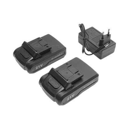 Fúró- és csavarhúzó 2 lítium akkumulátorral 21V/1.5Ah, töltővel, nyomaték 29Nm, tokmány 10mm, fordulatszám 0-1350rpm Breckner Germany