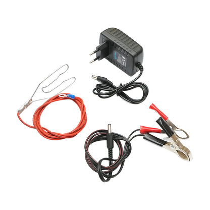 10 Joule elektromos kerítés impulzusgenerátor 25W-os napelemmel és 12V/25Ah akkumulátorral Breckner Germany