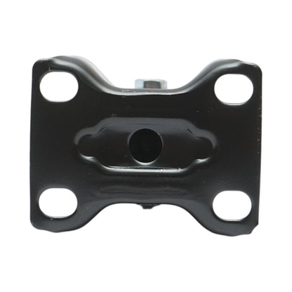 Rögzített kerék 50x24mm fék nélkül, fekete PVC, acél lemez 72x52mm 40kg