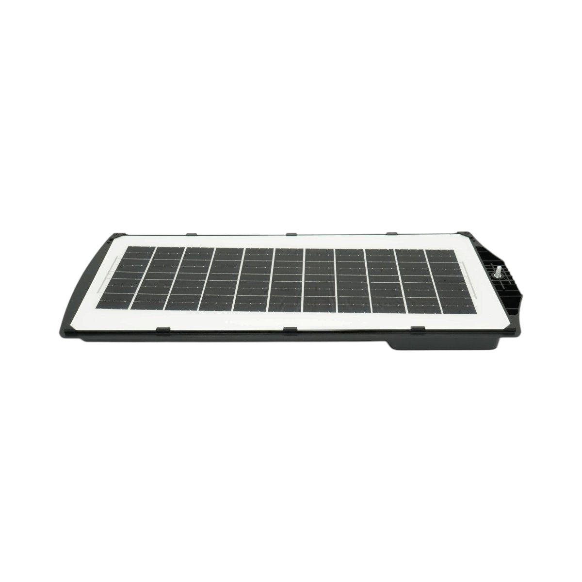 Napelemes LED közvilágítási lámpa 200W 12W-os napelem panellel, 8000mAh akkumulátor, mozgásérzékelő, távirányító, oszlopra szerelhető IP67 Breckner Germany