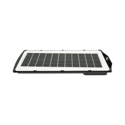 Napelemes LED közvilágítási lámpa 200W 12W-os napelem panellel, 8000mAh akkumulátor, mozgásérzékelő, távirányító, oszlopra szerelhető IP67 Breckner Germany