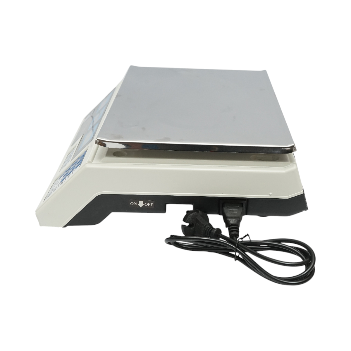 Elektronikus mérleg LCD kijelzővel max 40 kg 4V-os akkumulátorral Breckner Germany