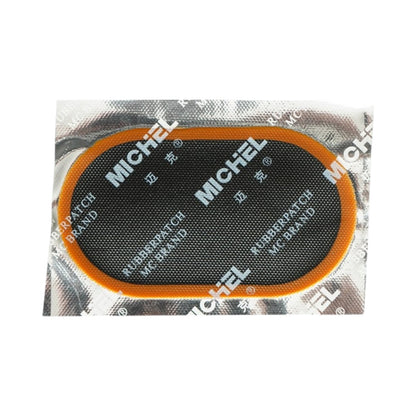 19 darabos vulkanizálási folt szett téglalap alakú 24x34mm, 6x32mm, 32x50mm, 45x75mm + 1 db 20ml ragasztó tubus Michel belső tömlőhöz