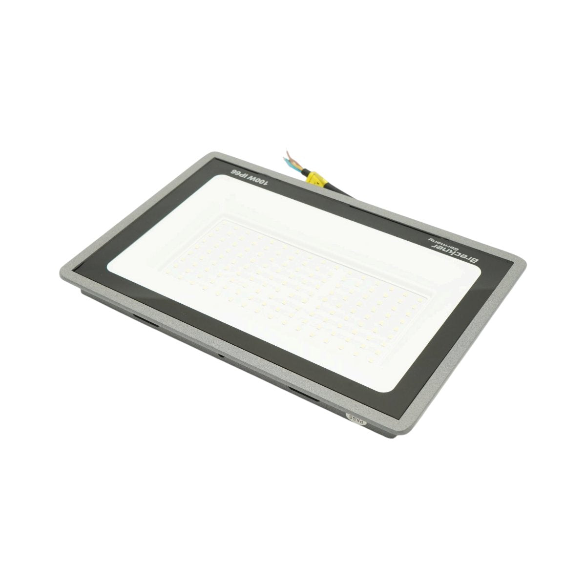 LED reflektor 100W, 100-265V, 6500K, 10000lm Flood típus 285x195x30mm IP66 Breckner Germany