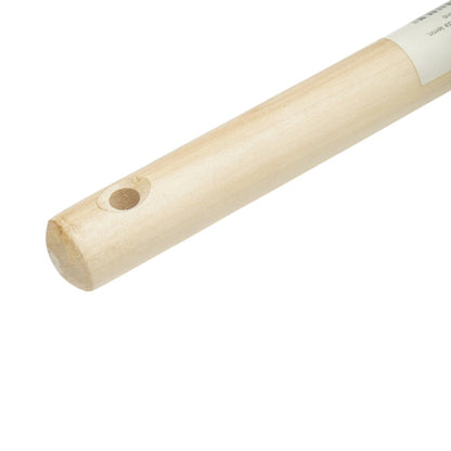 Breckner Germany fém levelseprű 9 fogú, fa nyéllel 510mm, teljes hossz 700mm