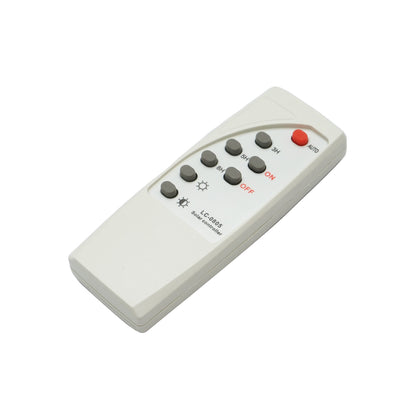 LED lámpa 300W, 6500K, polikristályos napelemmel, távirányítóval és 7200mAh IP20 akkumulátorral Breckner Germany