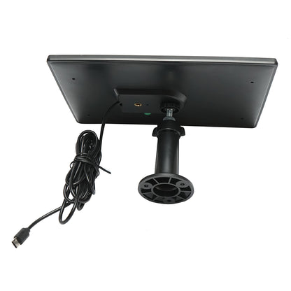 4 MP kettős lencsés megfigyelő kamera, 4G sim kártya, WIFI 2,4 GHz 7,6 W-os napelemmel, 18650-es akkumulátor gyors töltés, 360 fokos PTZ forgó 360 fokos PTZ mozgásérzékelővel, emberi PIR érzékeléssel, riasztás, éjjellátó és iCSee alkalmazással.