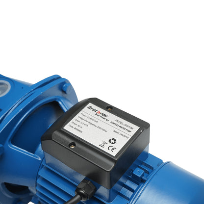Önfelszívó felszíni vízszivattyú 750 W, 220 V, áramlási sebesség 53 l/perc, H52 m JSW10M Breckner Germany szivattyú